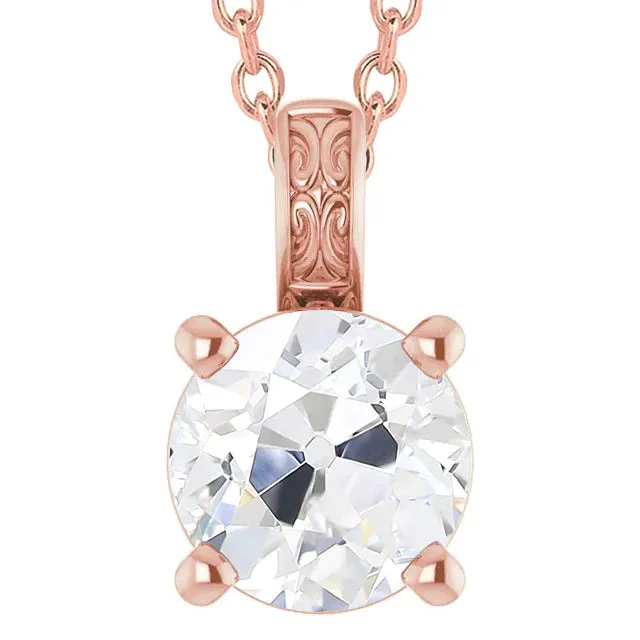 Antique Look 5 Carat Natural Earth Mined Diamond Pendant HarryChadEntcom Necklaces Antique Look 5 Carat Natural Earth Mined Diamond Pendant HarryChadEntcom Necklaces