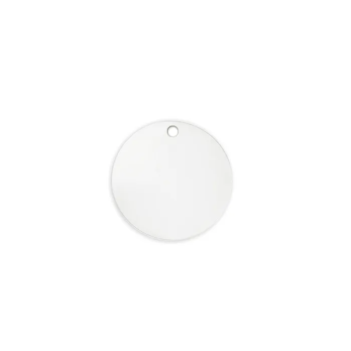 AP Rings Sterling Silver Round Disc Circle with Hole 975mm 39 20 Gauge