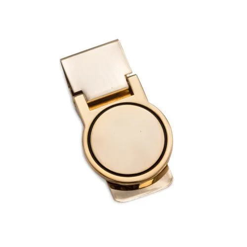 Bey Berk PreStyled Sets Bey Berk Gold Plated Hinged Money Clip