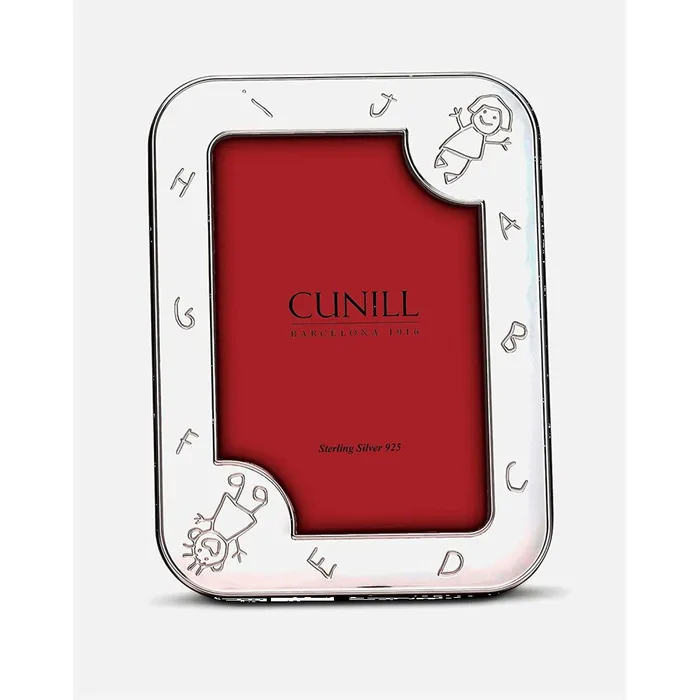 Cunill 925 Sterling Alphabet 4x6 Picture Frame Cunill Necklaces