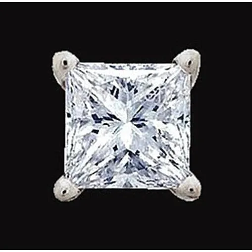Earrings 2 Ct F Vs1 Natural Earth Mined Diamond Stud Single Earring Mens Jewelry GB