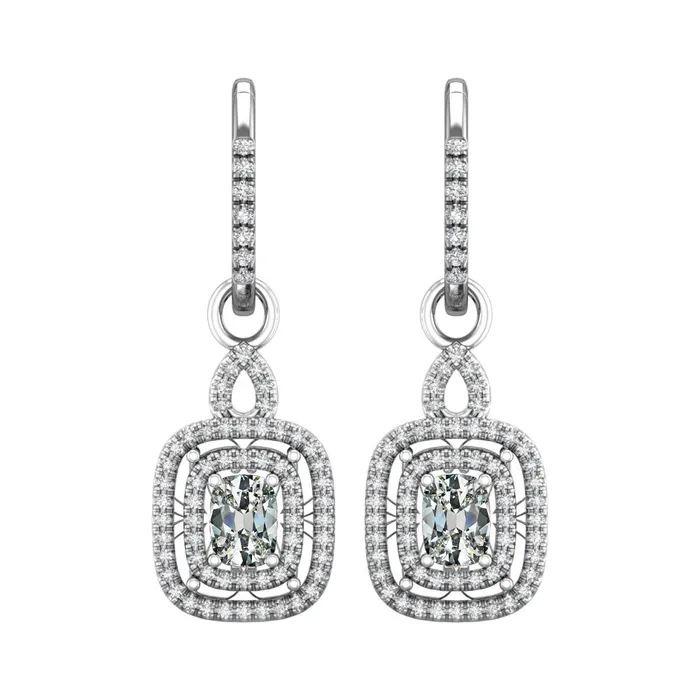Earrings Dangle Earrings 550 Carats For Women Halo Mined Diamond HarryChadEntcom Earrings Dangle Earrings 550 Carats For Women Halo Mined Diamond HarryChadEntcom