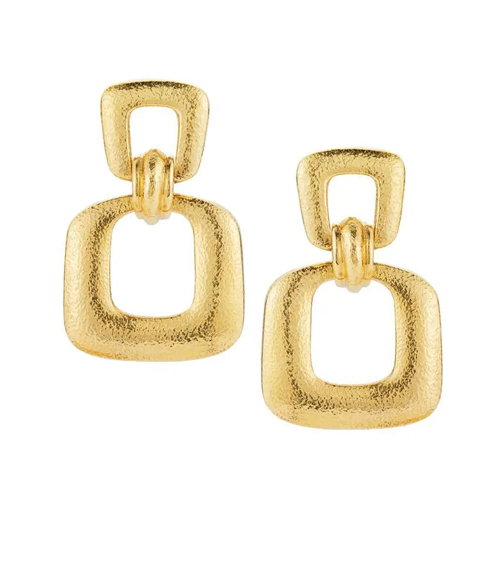 Earrings David Webb Workshop Retro Hoop Earrings