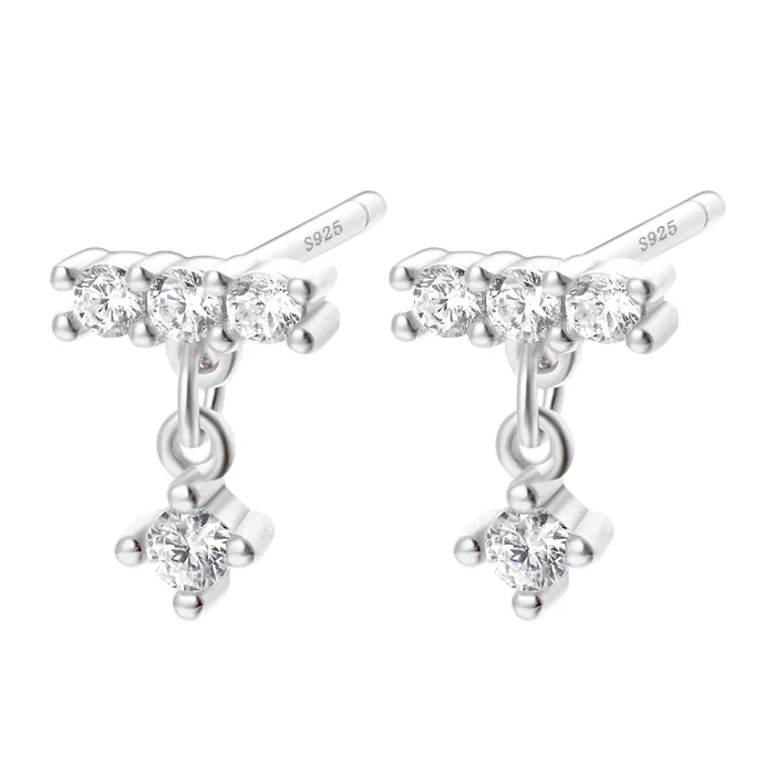 Earrings Hey Happiness Dewdrop Stud Earrings Sterling Silver