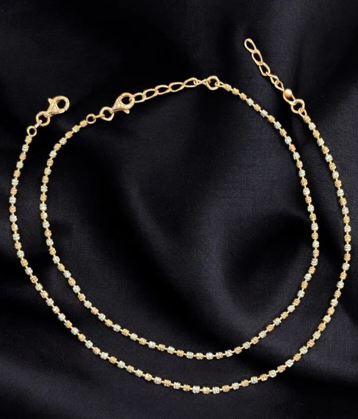 Earrings Imported The Dazzle All Day Silver Rosegold Anklets