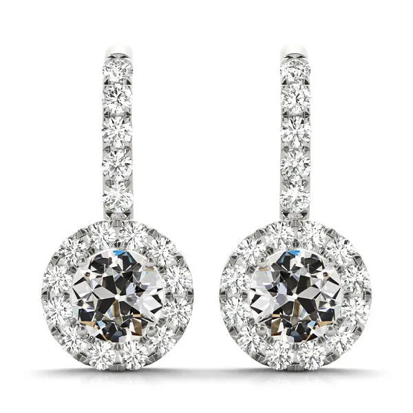 Earrings Old Cut Drop Earrings 750 Carats 14K Gold Earth Mined Diamond HarryChadEntcom Earrings Old Cut Drop Earrings 750 Carats 14K Gold Earth Mined Diamond HarryChadEntcom