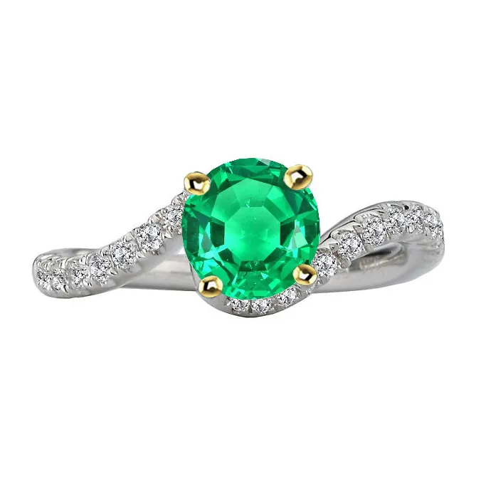 Fancy Green Emerald Diamond Ring Twisted Shank Jewelry HarryChadEntcom Rings Fancy Green Emerald Diamond Ring Twisted Shank Jewelry HarryChadEntcom Rings