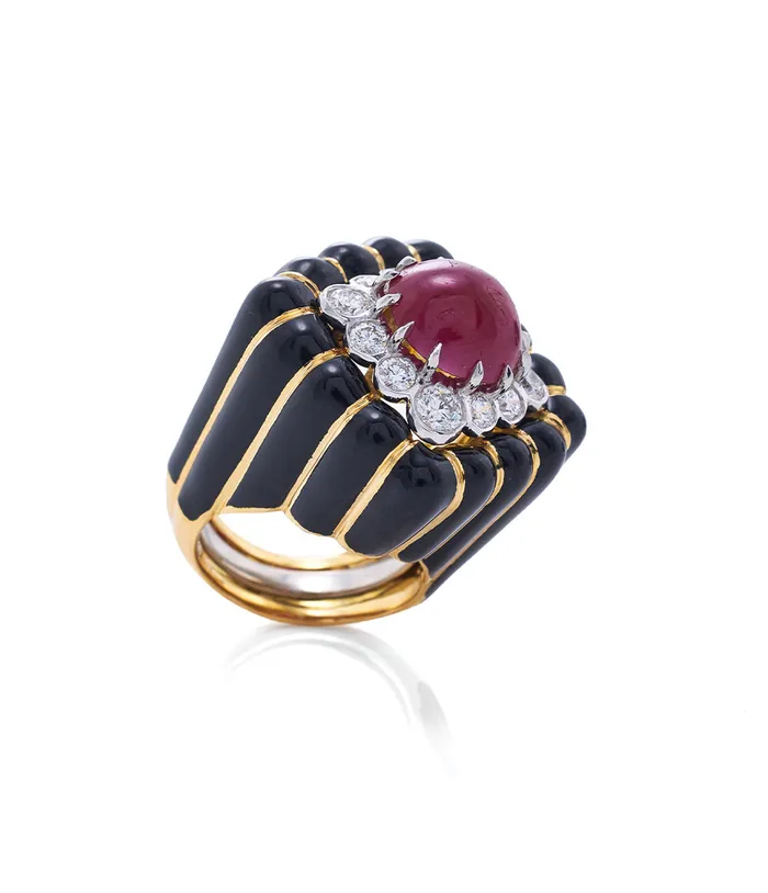 Fountain Head Ring David Webb Rings