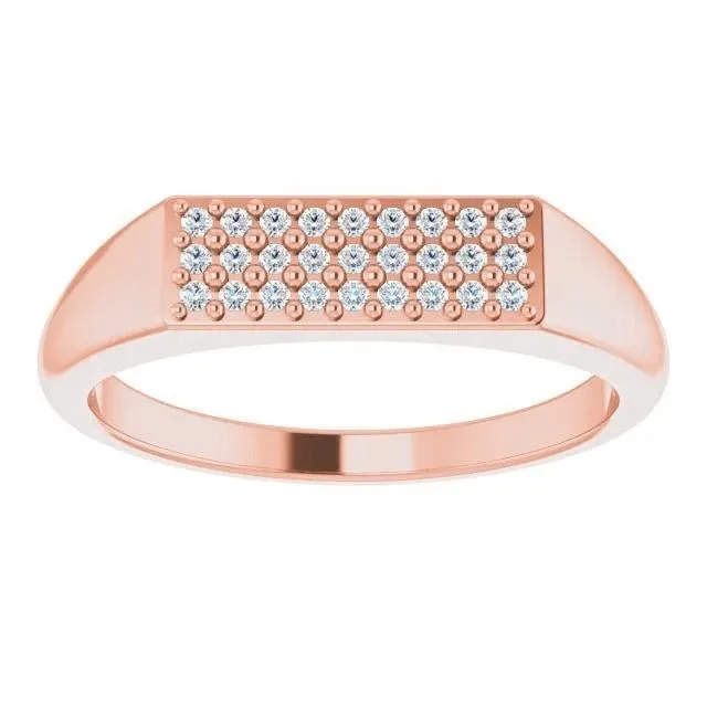 GB Natural Earth Mined Diamond Eternity Band 050 Carats 14K Rose Gold Jewelry Rings GB Natural Earth Mined Diamond Eternity Band 050 Carats 14K Rose Gold Jewelry Rings