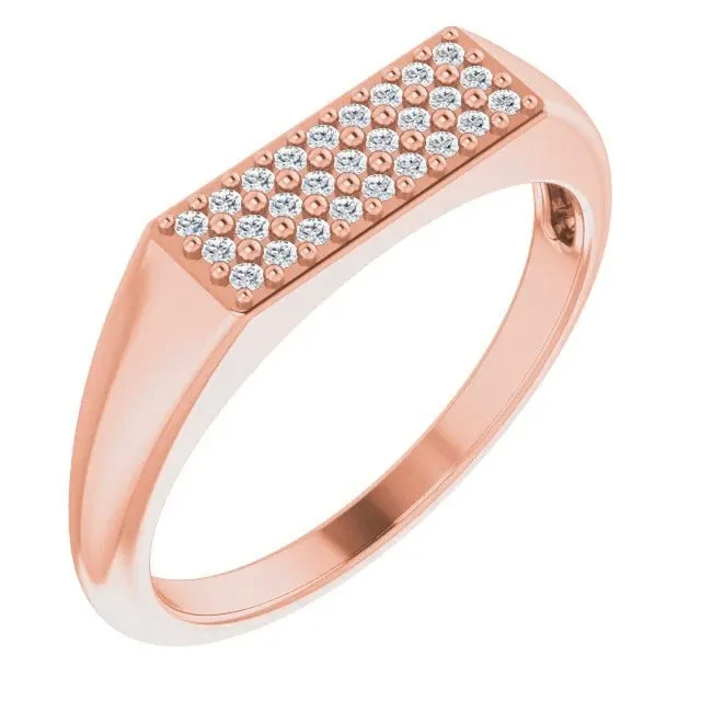 GB Natural Earth Mined Diamond Eternity Band 050 Carats 14K Rose Gold Jewelry Rings GB Natural Earth Mined Diamond Eternity Band 050 Carats 14K Rose Gold Jewelry Rings