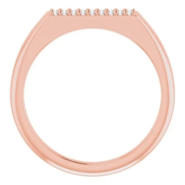 GB Natural Earth Mined Diamond Eternity Band 050 Carats 14K Rose Gold Jewelry Rings GB Natural Earth Mined Diamond Eternity Band 050 Carats 14K Rose Gold Jewelry Rings
