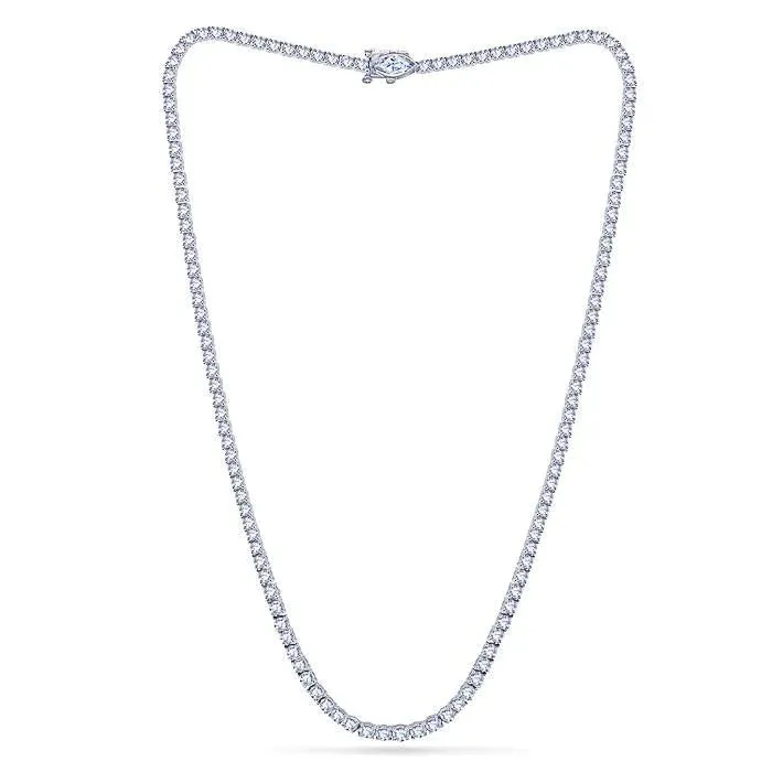 GB Necklaces Elegant Gold Chain Natural Earth Mined Diamond Necklace