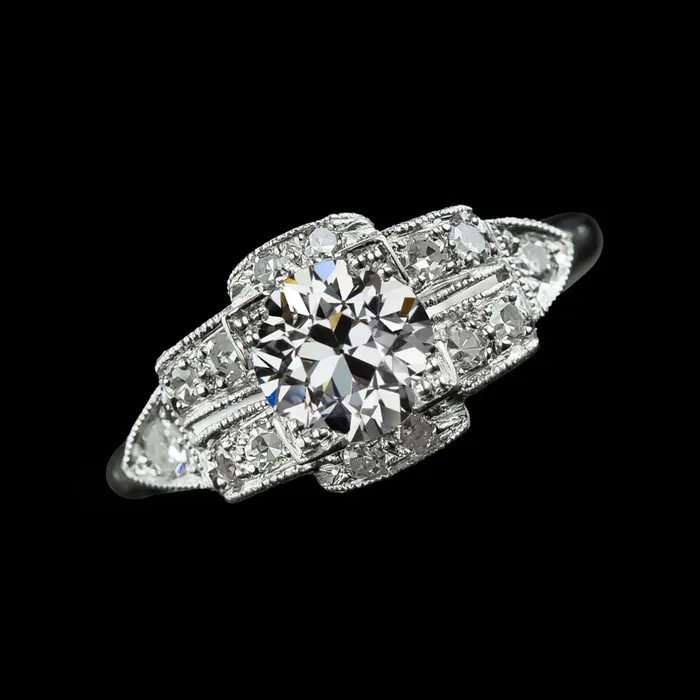 HarryChadEntcom 4 Carats Anniversary Ring Round Old Mine Cut Natural Earth Mined Diamond Jewelry Rings HarryChadEntcom 4 Carats Anniversary Ring Round Old Mine Cut Natural Earth Mined Diamond Jewelry Rings