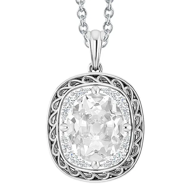 HarryChadEntcom Halo Gold Genuine Natural Earth Mined Diamond Pendant Oval Old Mine Cut 6 Carats With Chain Necklaces HarryChadEntcom Halo Gold Genuine Natural Earth Mined Diamond Pendant Oval Old Mine Cut 6 Carats With Chain Necklaces