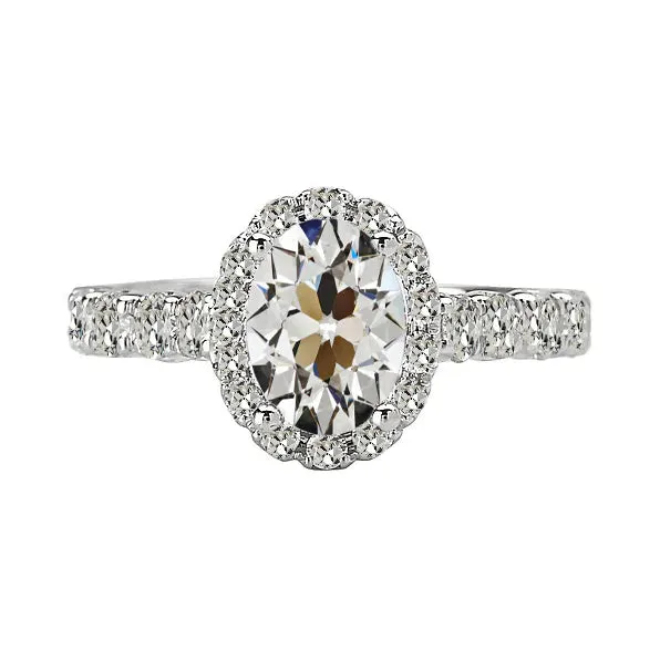 HarryChadEntcom Rings Round Oval Old Cut Natural Earth Mined Diamond Halo Ring 455 Carats HarryChadEntcom Rings Round Oval Old Cut Natural Earth Mined Diamond Halo Ring 455 Carats