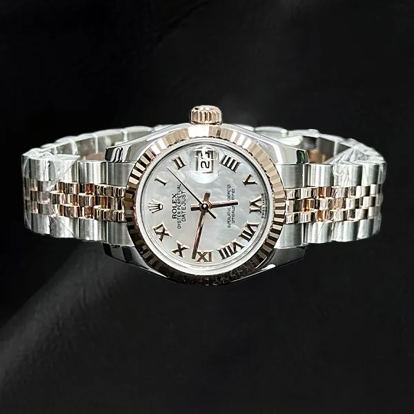 HarryChadEntcom Watches 179171 Ladys 26 mm Datejust White Mother of Pearl Roman Rolex Watch HarryChadEntcom Watches 179171 Ladys 26 mm Datejust White Mother of Pearl Roman Rolex Watch