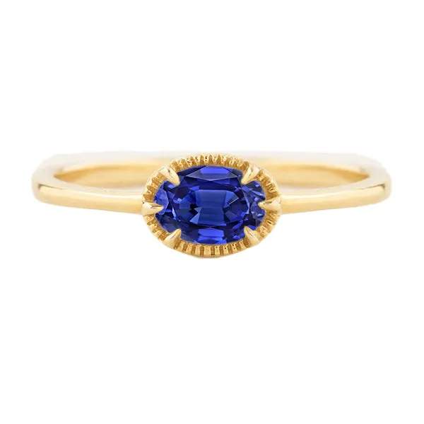 HarryChadEntcom Yellow Gold Solitaire Ring Prong Set Blue Sapphire 150 Carats Rings HarryChadEntcom Yellow Gold Solitaire Ring Prong Set Blue Sapphire 150 Carats Rings