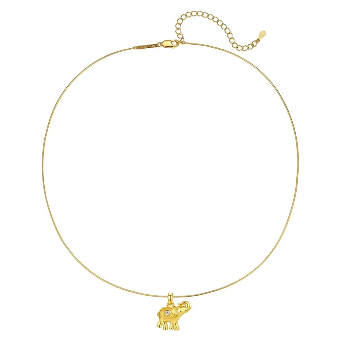Hey Happiness Necklaces Elephant Pendant Necklace for Success Sterling Silver Hey Happiness Necklaces Elephant Pendant Necklace for Success Sterling Silver