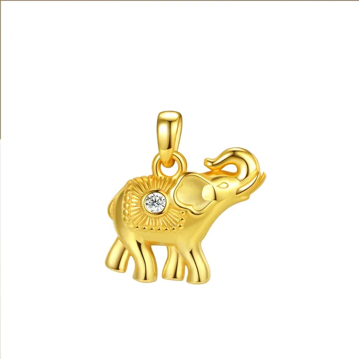 Hey Happiness Necklaces Elephant Pendant Necklace for Success Sterling Silver Hey Happiness Necklaces Elephant Pendant Necklace for Success Sterling Silver