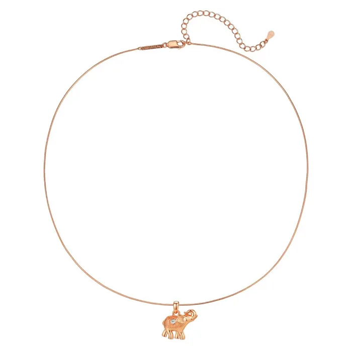 Hey Happiness Necklaces Elephant Pendant Necklace for Success Sterling Silver Hey Happiness Necklaces Elephant Pendant Necklace for Success Sterling Silver