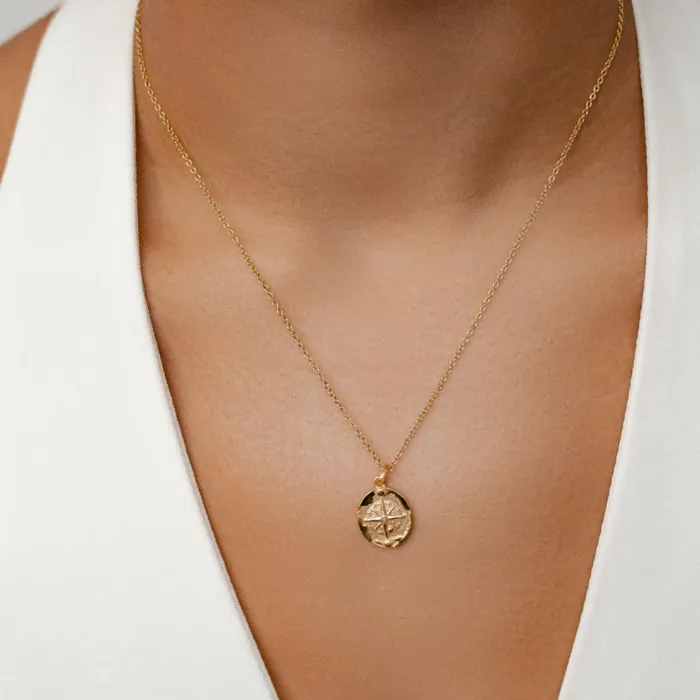 Hey Happiness Necklaces The Explorer Pendant Necklace Sterling Silver Hey Happiness Necklaces The Explorer Pendant Necklace Sterling Silver