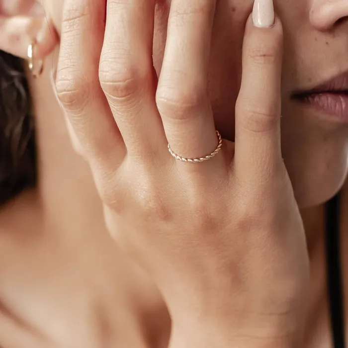 Hey Happiness Rings Endurance Ring 14K Gold Hey Happiness Rings Endurance Ring 14K Gold