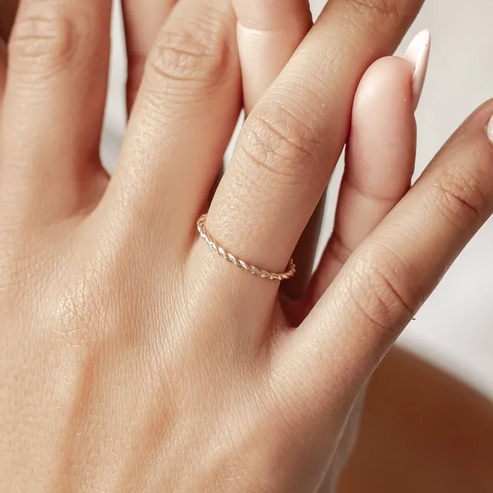 Hey Happiness Rings Endurance Ring 14K Gold Hey Happiness Rings Endurance Ring 14K Gold