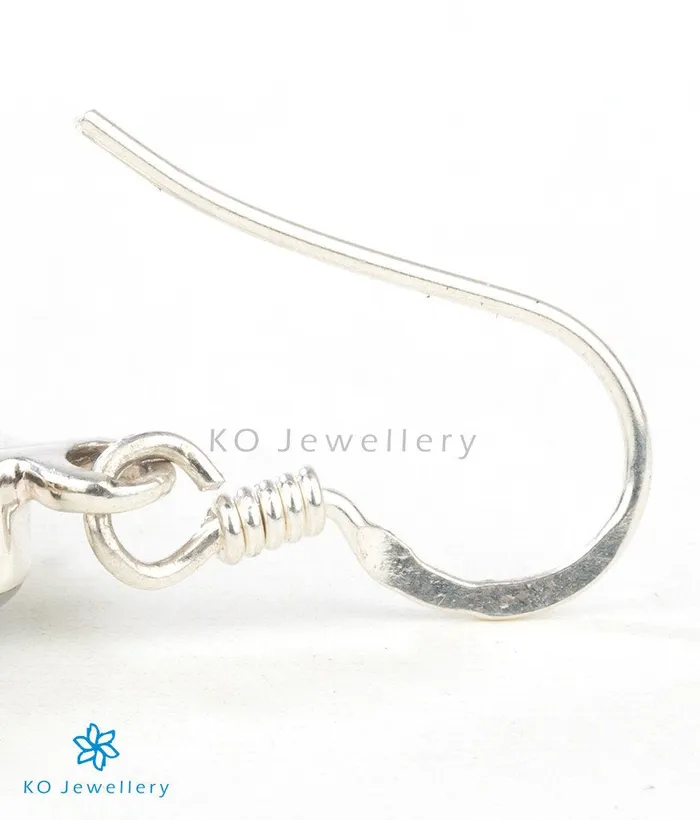 Jaipur Earrings The Kira Silver Parrot EarringsTwotone