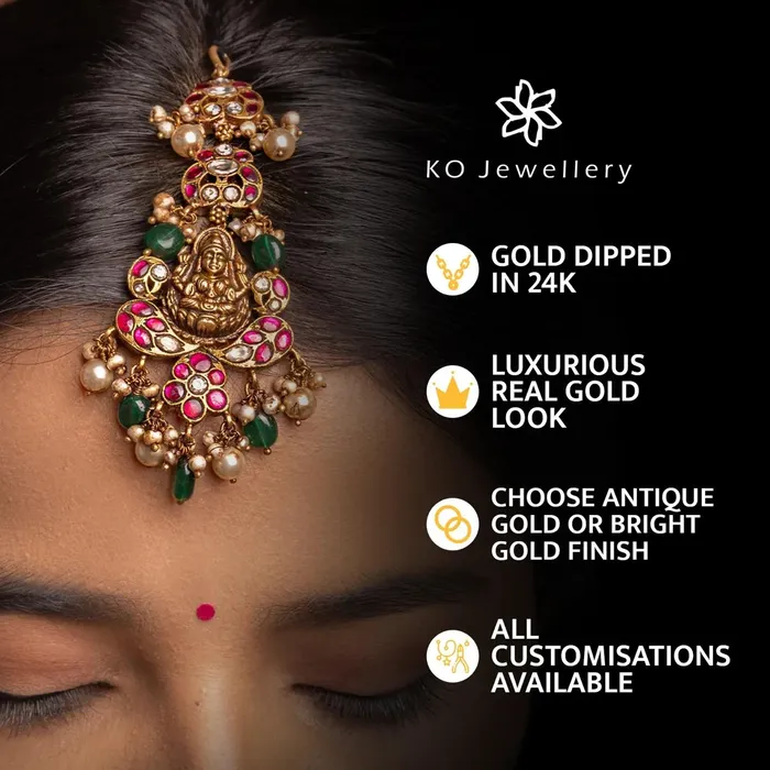 Kundan Earrings The Mahua Silver Kundan Earrings Red