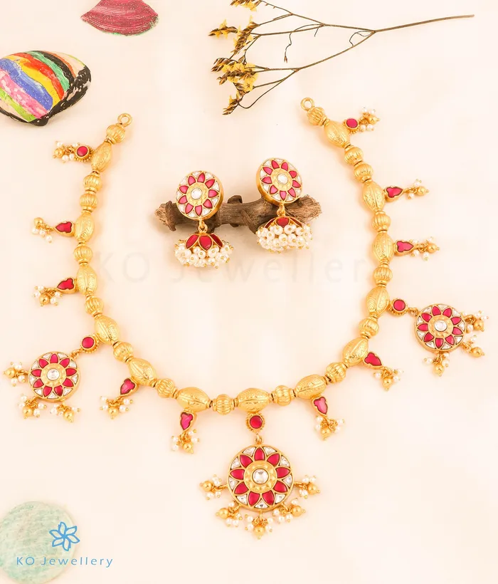 Kundan The Ankush Silver Jadau Necklace Necklaces