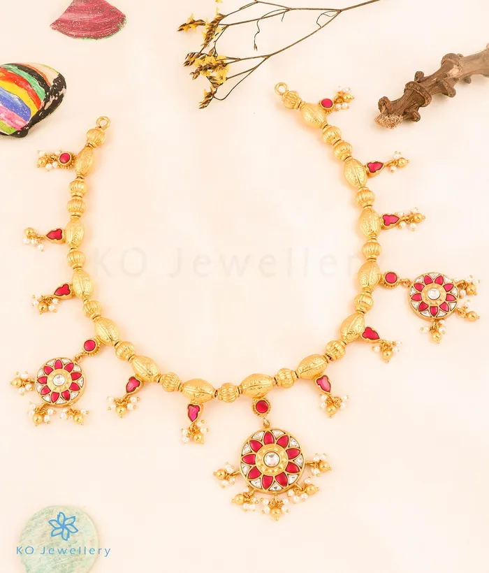 Kundan The Ankush Silver Jadau Necklace Necklaces