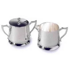 Leeber Rings Leeber Silver Cream and Sugar SilverPlated