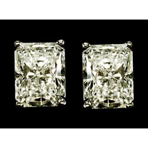 Mens Natural Earth Mined Diamond Studs Gold Earrings GB Earrings