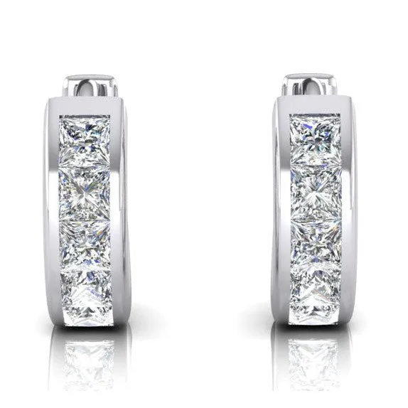 Mined Diamond Huggies Huggy Earrings Princess Cuts HarryChadEntcom Earrings Mined Diamond Huggies Huggy Earrings Princess Cuts HarryChadEntcom Earrings