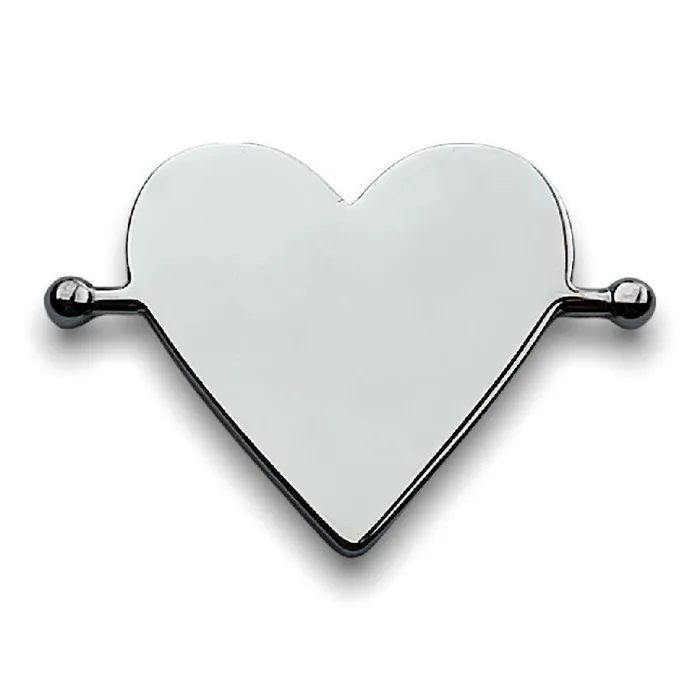 Necklaces myconquering Heartshaped Solid Element