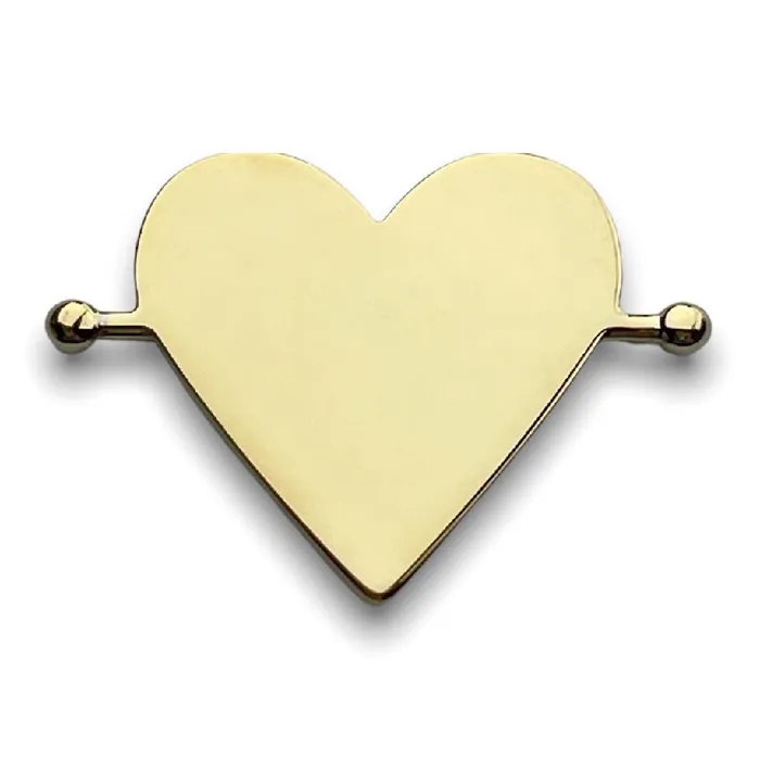 Necklaces myconquering Heartshaped Solid Element
