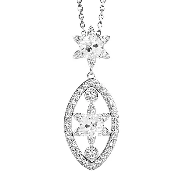 Necklaces Round Old Cut Natural Earth Mined Diamond Pendant 4 Carats With Chain White Gold 14K HarryChadEntcom Necklaces Round Old Cut Natural Earth Mined Diamond Pendant 4 Carats With Chain White Gold 14K HarryChadEntcom