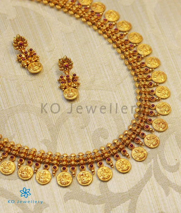 Necklaces Silversmith The Paramaa Antique Silver Lakshmi Coin NecklaceWaistbelt