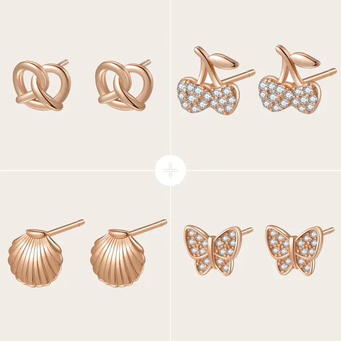 Playful Earring Set Hey Happiness Earrings Playful Earring Set Hey Happiness Earrings