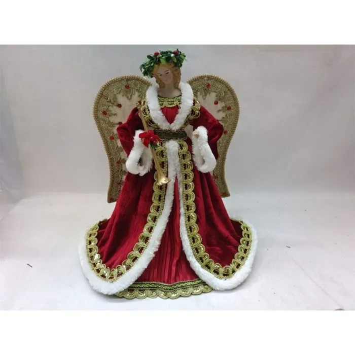 Regency International Necklaces Regency International 16 Velvet with Jewels Angel Tree Topper Regency International Necklaces Regency International 16 Velvet with Jewels Angel Tree Topper