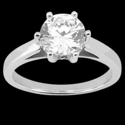 Rings GB Round Solitaire Natural Earth Mined Diamond Ring 3 Carat Lady Jewelry Rings GB Round Solitaire Natural Earth Mined Diamond Ring 3 Carat Lady Jewelry
