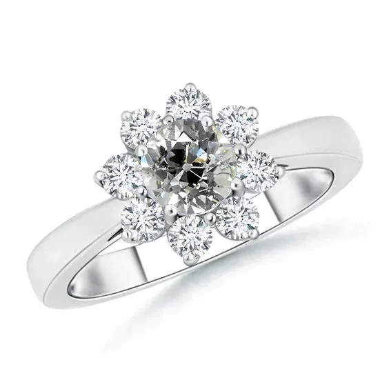 Rings HarryChadEntcom Halo Cluster Engagement Natural Earth Mined Diamond Ring Rings HarryChadEntcom Halo Cluster Engagement Natural Earth Mined Diamond Ring