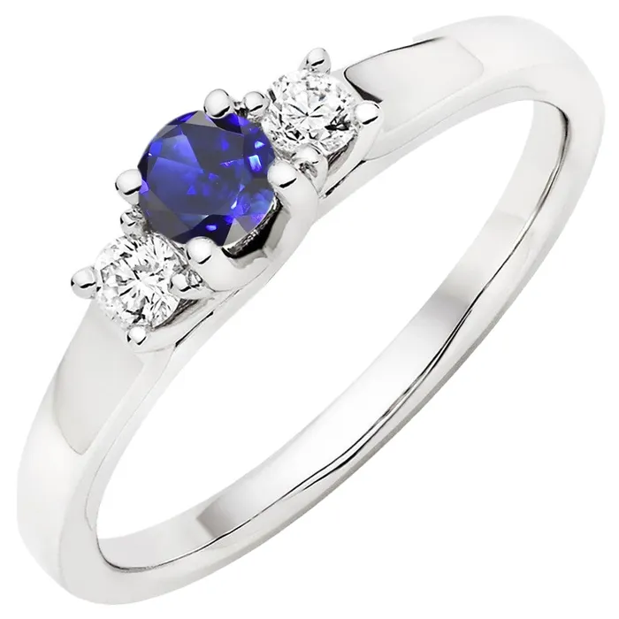Rings HarryChadEntcom Ladies Round Natural Earth Mined Diamond Engagement Ring 2 Carats Blue Sapphire Gold 14K Rings HarryChadEntcom Ladies Round Natural Earth Mined Diamond Engagement Ring 2 Carats Blue Sapphire Gold 14K