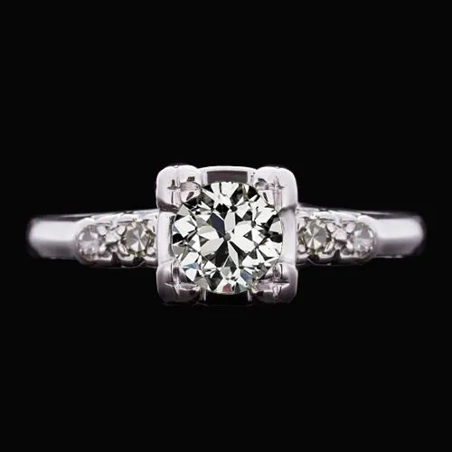 Rings HarryChadEntcom Round Old European Natural Earth Mined Diamond Wedding Ring 150 Carats 14K Gold Rings HarryChadEntcom Round Old European Natural Earth Mined Diamond Wedding Ring 150 Carats 14K Gold