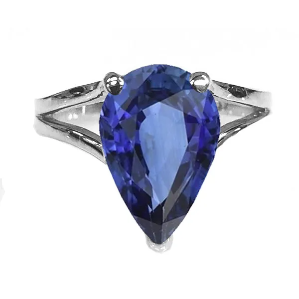 Rings HarryChadEntcom Solitaire Wedding Ring Blue Sapphire Split Shank 3 Carats Jewelry Rings HarryChadEntcom Solitaire Wedding Ring Blue Sapphire Split Shank 3 Carats Jewelry