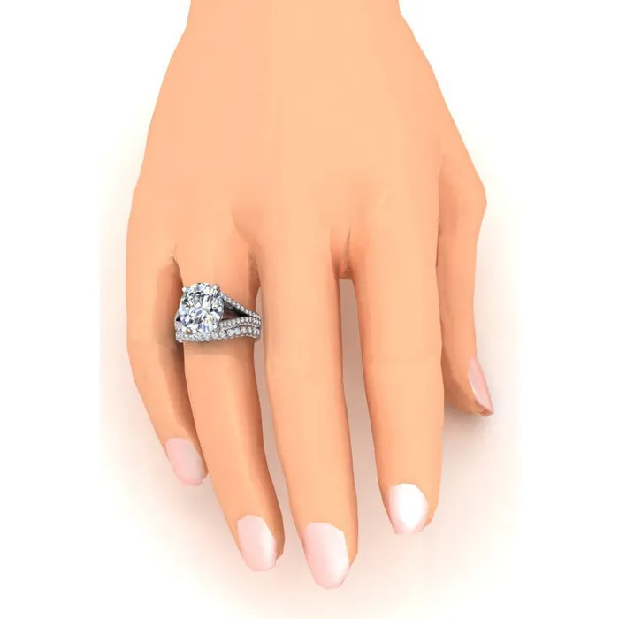 Rings Large Oval Mined Diamond Wedding Ring And Band Set HarryChadEntcom Rings Large Oval Mined Diamond Wedding Ring And Band Set HarryChadEntcom