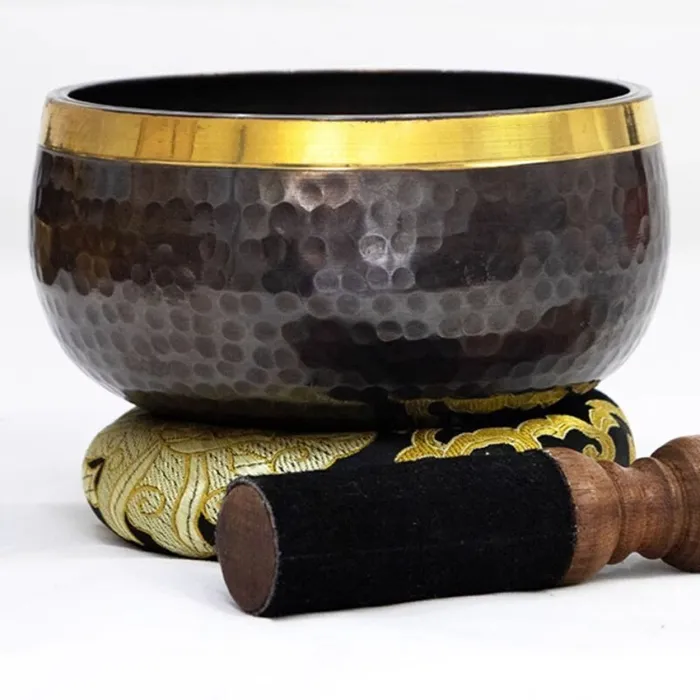 Rings Life Changing Energy Lingam Singing Bowl FREE Mallet and Oring