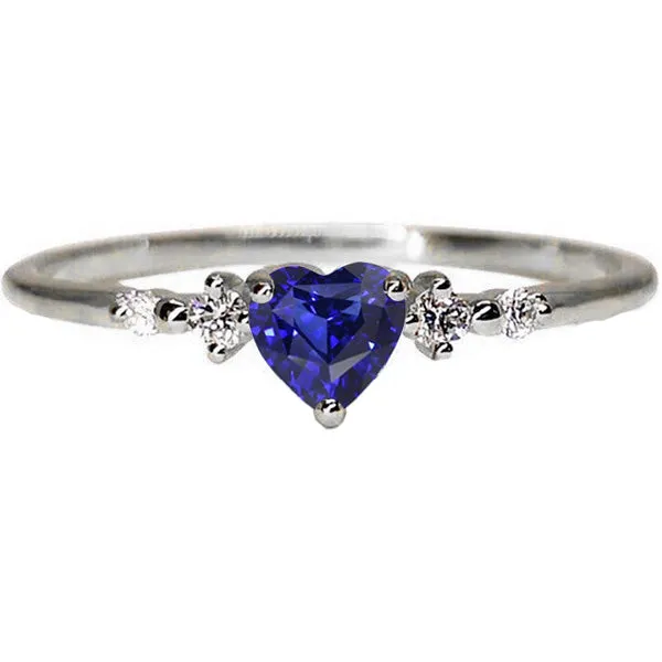 Rings Natural Earth Mined Diamond Ring Heart Blue Sapphire 5 Stone 125 Carats Gold Jewelry HarryChadEntcom Rings Natural Earth Mined Diamond Ring Heart Blue Sapphire 5 Stone 125 Carats Gold Jewelry HarryChadEntcom