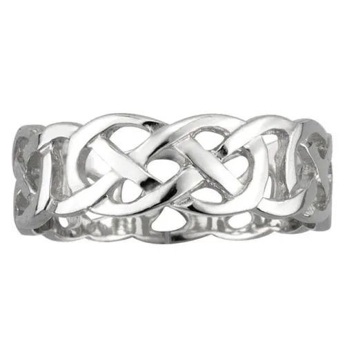 Rings Solvar Celtic Knot Wedding Ring Unisex Sz 5135 Solvar