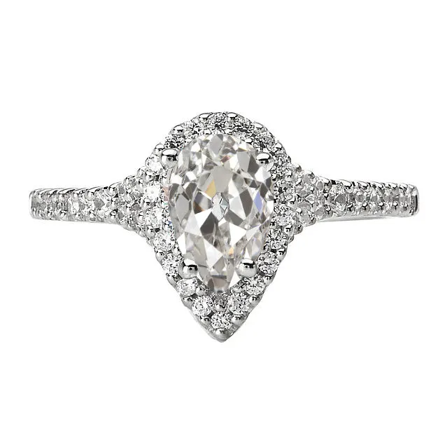 Round Pear Old Mine Cut Natural Earth Mined Diamond Halo Anniversary Ring 5 Carats HarryChadEntcom Rings Round Pear Old Mine Cut Natural Earth Mined Diamond Halo Anniversary Ring 5 Carats HarryChadEntcom Rings